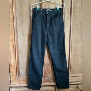 Levi's Charcoal Slim Straight Jeans